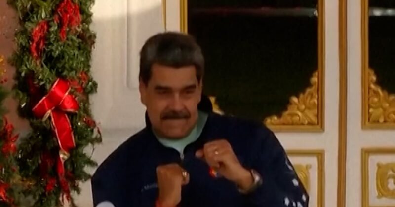 Venezuelan President Maduro dances to ‘no war, yes peace’ speech remix