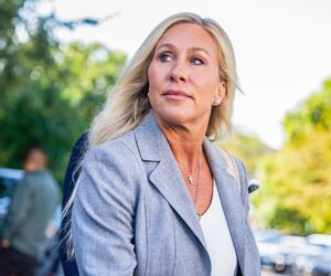 Raskin says Democratic Party would welcome MTG, drawing boos from the crowd