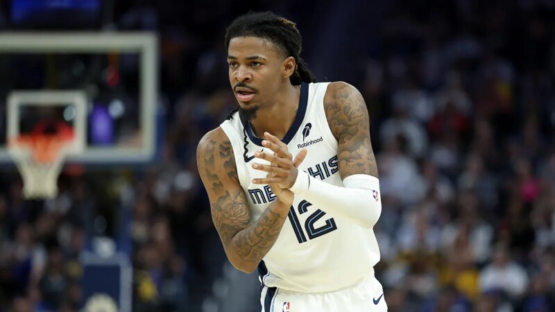 Ja Morant benched one game after remarks about Grizzlies staff