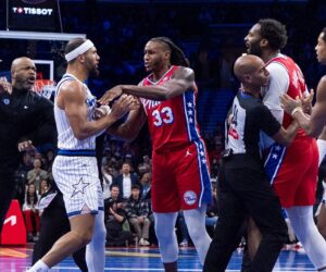NBA scores: Magic wallop 76ers as tensions run high