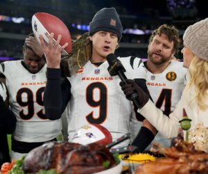Bengals’ Joe Burrow rejects Maryland crabs after win over Ravens