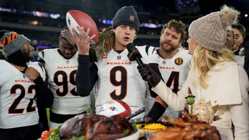 Bengals’ Joe Burrow rejects Maryland crabs after win over Ravens