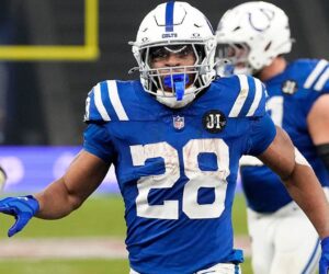 Colts’ Jonathan Taylor sets franchise record in offensive onslaught vs Falcons