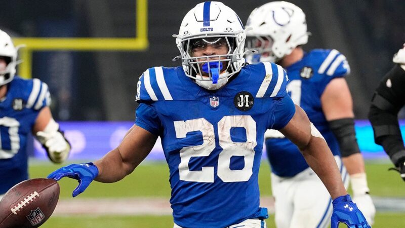 Colts’ Jonathan Taylor sets franchise record in offensive onslaught vs Falcons