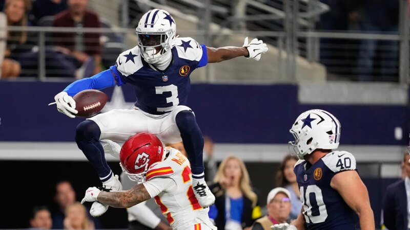 NFL scores: Cowboys’ George Pickens sets up win for team over Chiefs