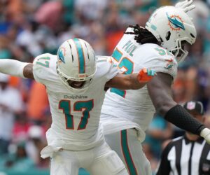 NFL Week 10 2025 scores: Dolphins pull off upset, Ravens stay hot