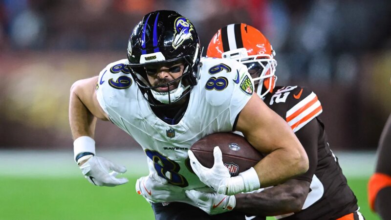 NFL scores: Ravens defeat Browns behind fake tush push TD