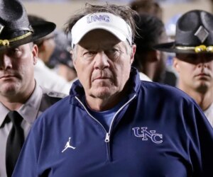 Bill Belichick asked about latest Jordon Hudson drama