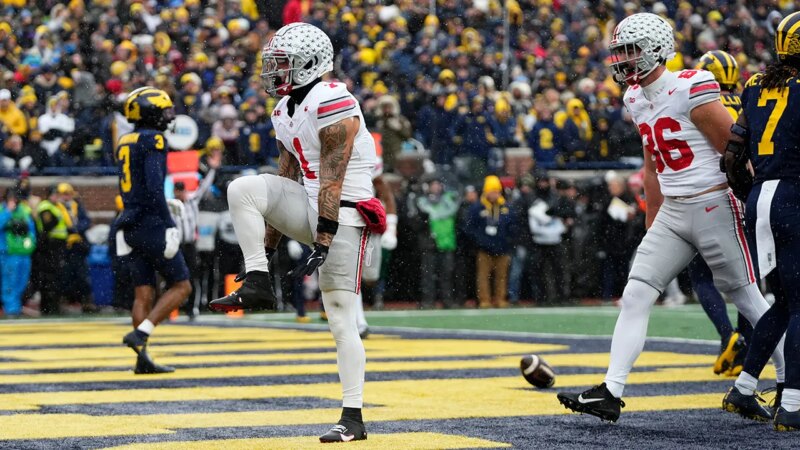Ohio State snaps four-game losing stream to Michigan in dominant Ann Arbor win