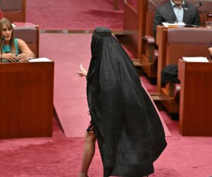Australia Parliament in turmoil as Pauline Hanson wears burqa in Senate