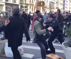 Anti-ICE protesters arrested after clashing with NYC police officers