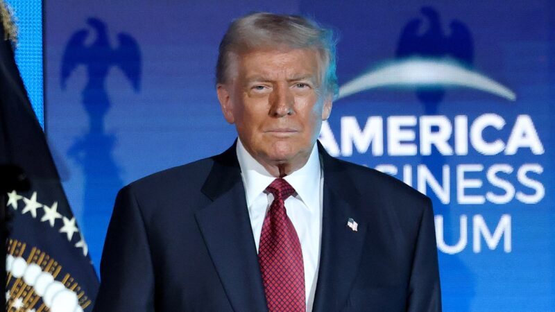 Trump says he’ll only back healthcare involving money directed to individuals