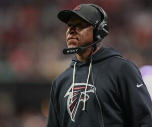 Raheem Morris defends QB Michael Penix Jr after viral clip backlash