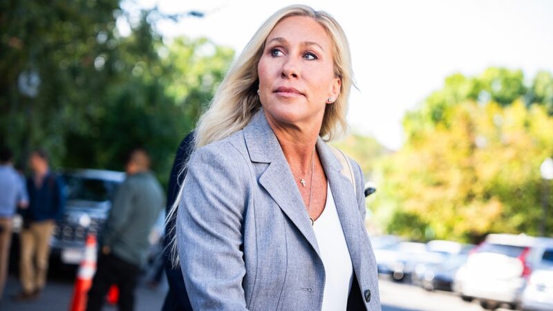 Marjorie Taylor Greene repudiates the idea she’s eyeing a White House bid