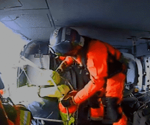 Coast Guard saves 5 from sinking sailboat 260 nautical miles off North Carolina