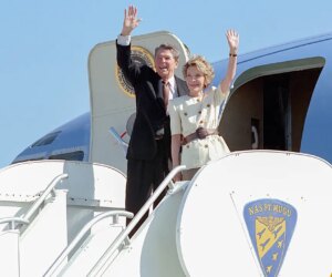 Reagan’s Boeing 707 Air Force One marks 20 years of being on permanent display