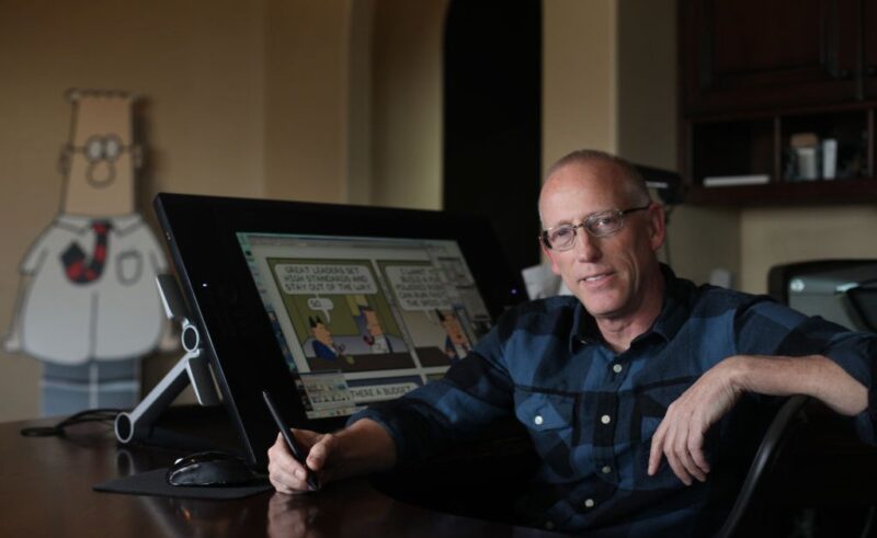 Trump Pledges to Intervene in Cartoonist Scott Adams’ Cancer Treatment