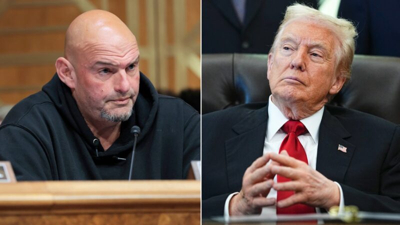 Sen. John Fetterman accuses President Donald Trump of ‘dangerous rhetoric’