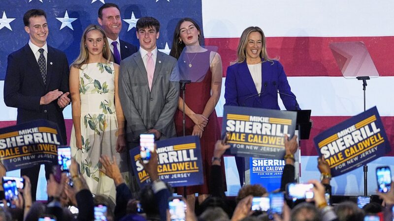 Sherrill crushes Ciattarelli by 13 points in New Jersey governor race