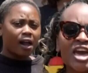 Women protest gender violence in South Africa at G20