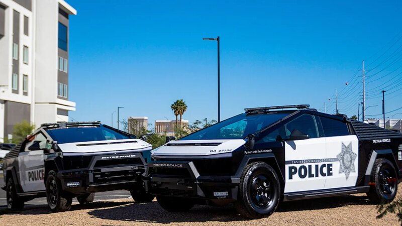 Las Vegas police get Tesla Cybertruck fleet after $2.7M donation