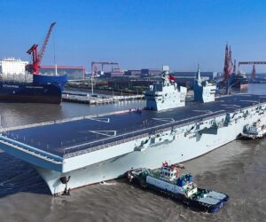 China tests new Sichuan Type 076 amphibious assault ship during sea trials