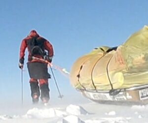 American prepares for 110-day journey across Antarctica
