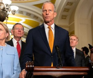 Senate vote on government shutdown bill in limbo as Democrats show unity