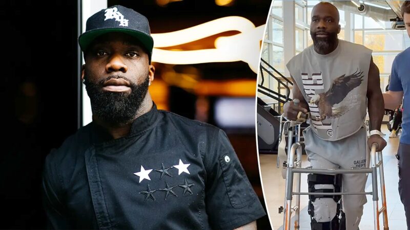 Food Network star Tobias Dorzon survived being shot 11 times in robbery