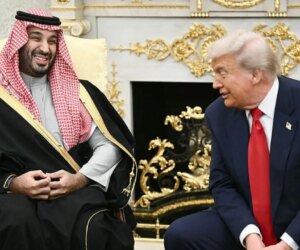 Saudi Crown Prince bin Salman hikes committed US investment to nearly $1T