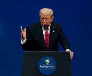 Trump says Saudis think Americans are ‘crazy’ over transgender athletes