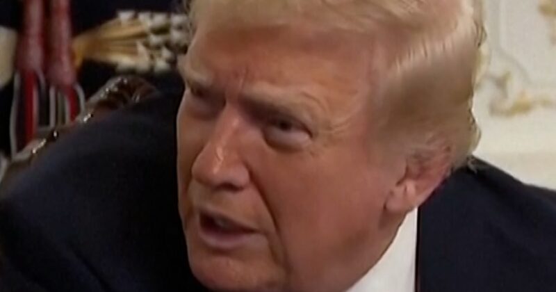 Trump confronts reporter over question on DC shooter