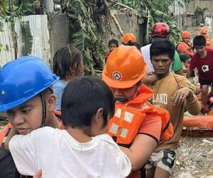 Typhoon slams the Philippines killing at least two
