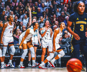 Azzi Fudd Turns in Season-Best Effort to Help No. 1 UConn Defeat No. 6 Michigan