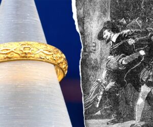 Gold ring linked to Gunpowder Plot found by detectorist up for auction