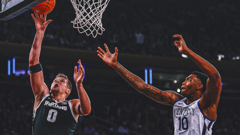 No. 17 Michigan State Downs No. 12 Kentucky in Early-Season Clash of Contenders