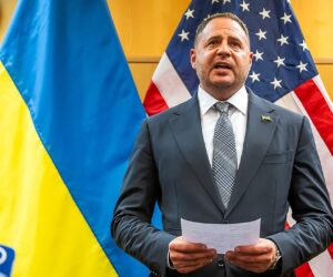 Ukrainian president Volodymyr Zelenskyy announces Yermak’s resignation