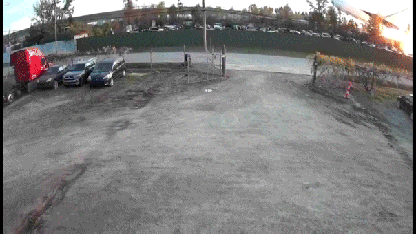 CCTV footage shows massive fireball from deadly UPS plane crash in Kentucky