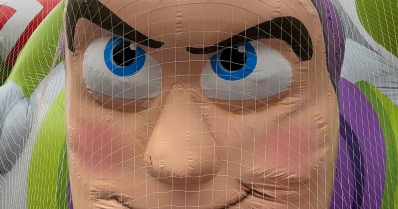 Balloons inflate ahead of Macy’s Thanksgiving parade