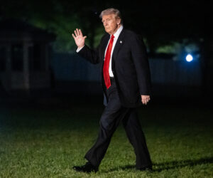 Trump takes quieter approach to 2025 elections