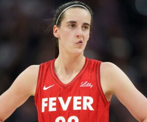 Caitlin Clark off USA Basketball graphic for training camp