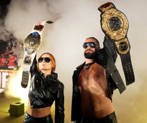 WWE stars say they were flipped off because they drive Tesla